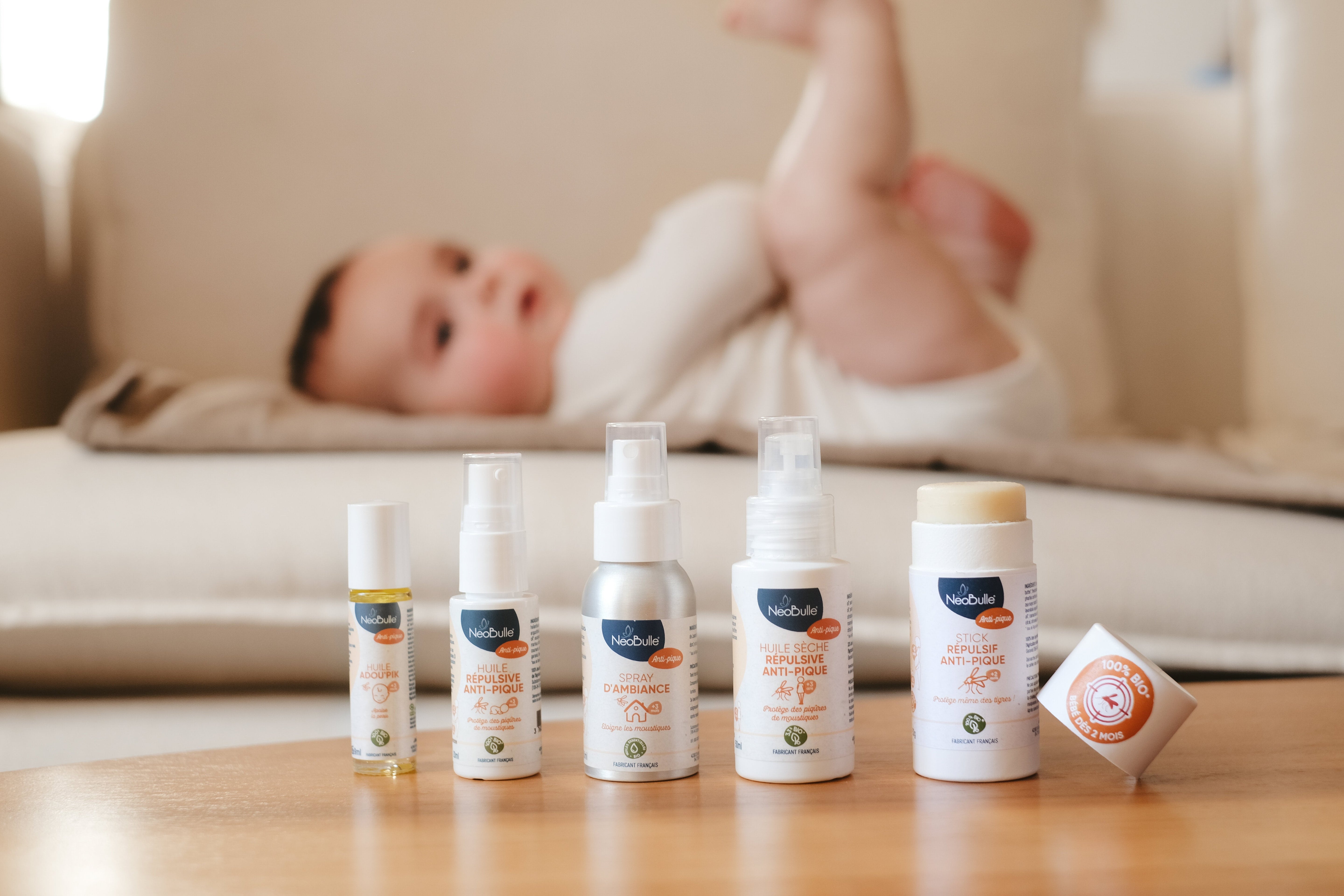 Protéger bébé des moustiques !