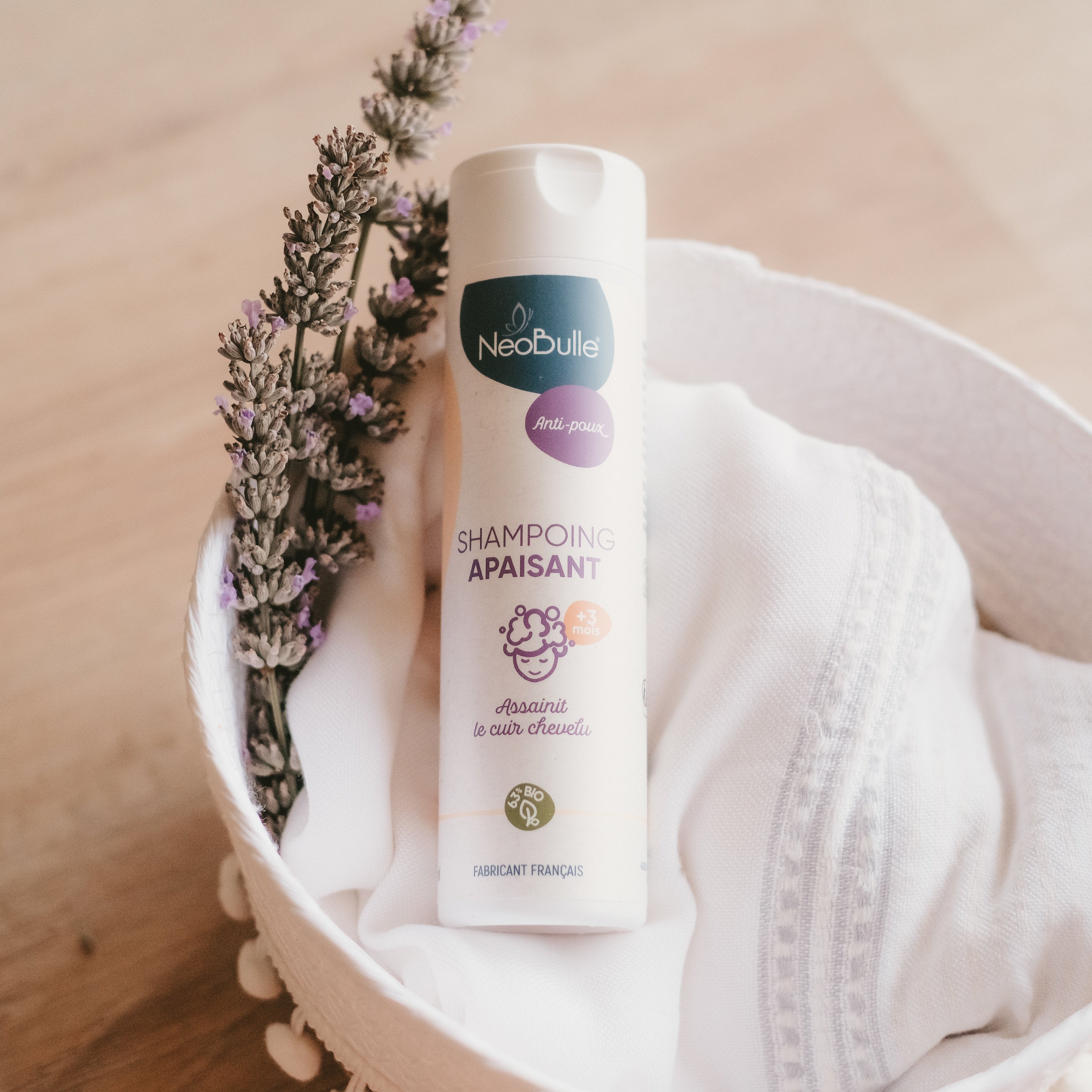 Shampoing Anti Poux Bio Apaisant