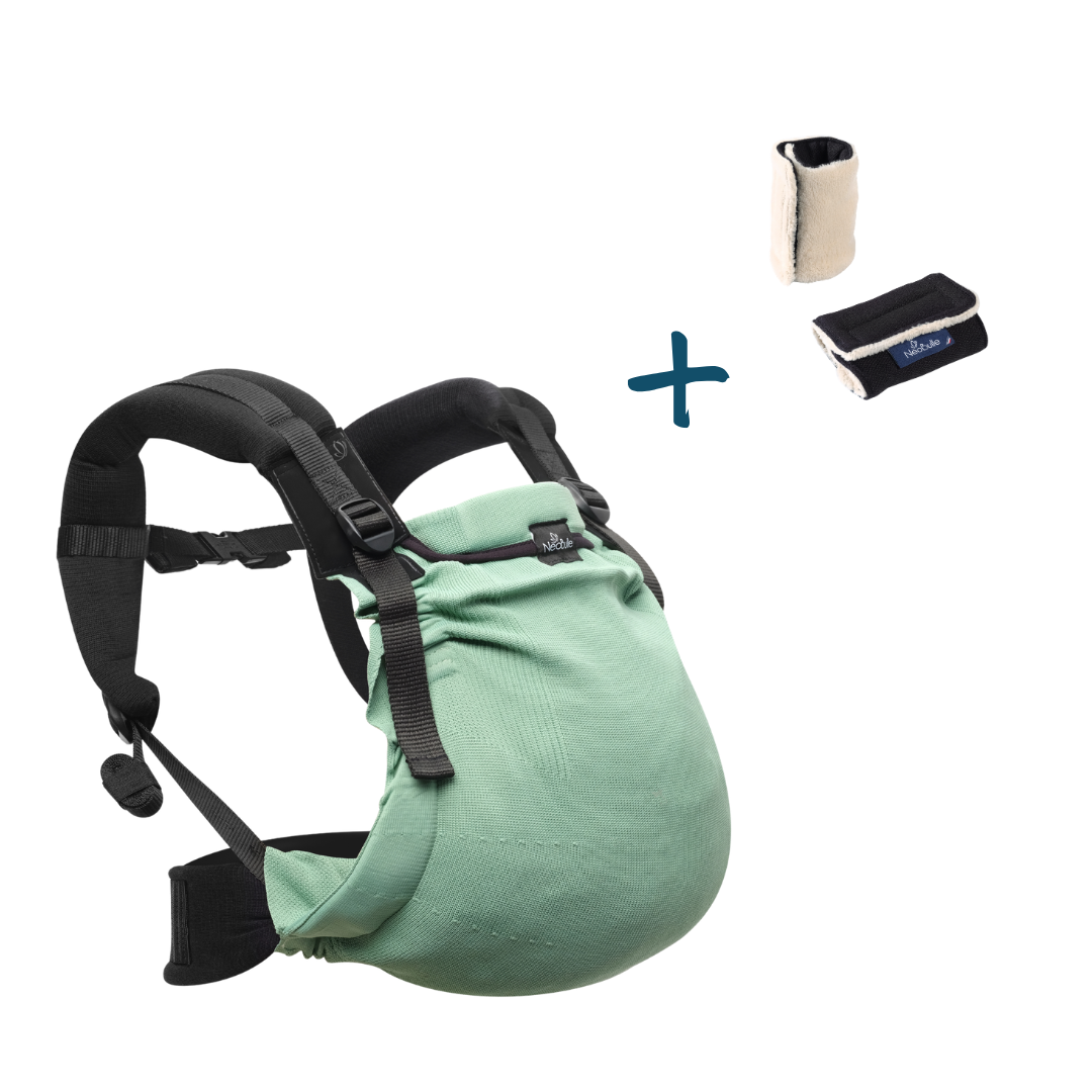 Pack Eco : My Néo, Vert + 2 protège bretelles, Double face