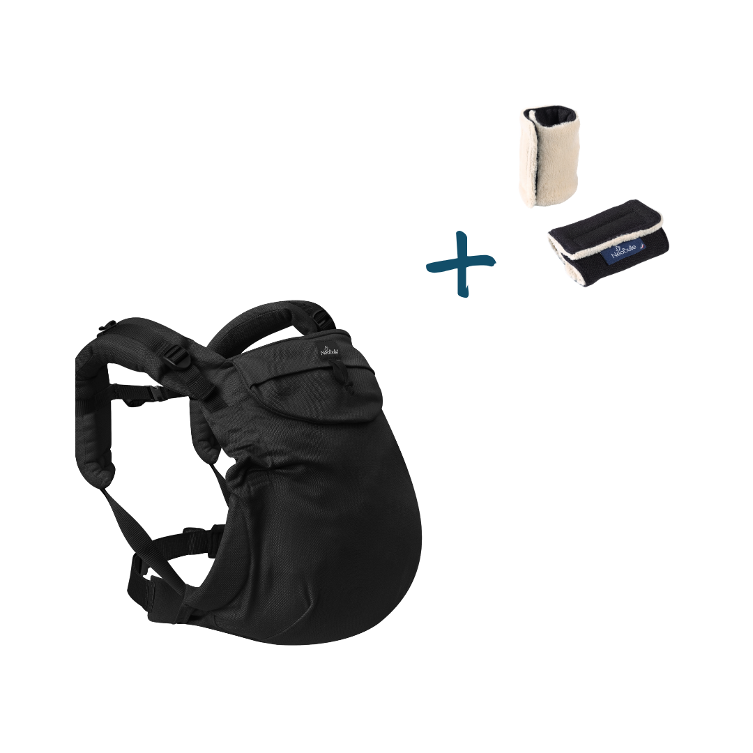 Pack Eco : Néo, Noir + 2 protège bretelles, Double face
