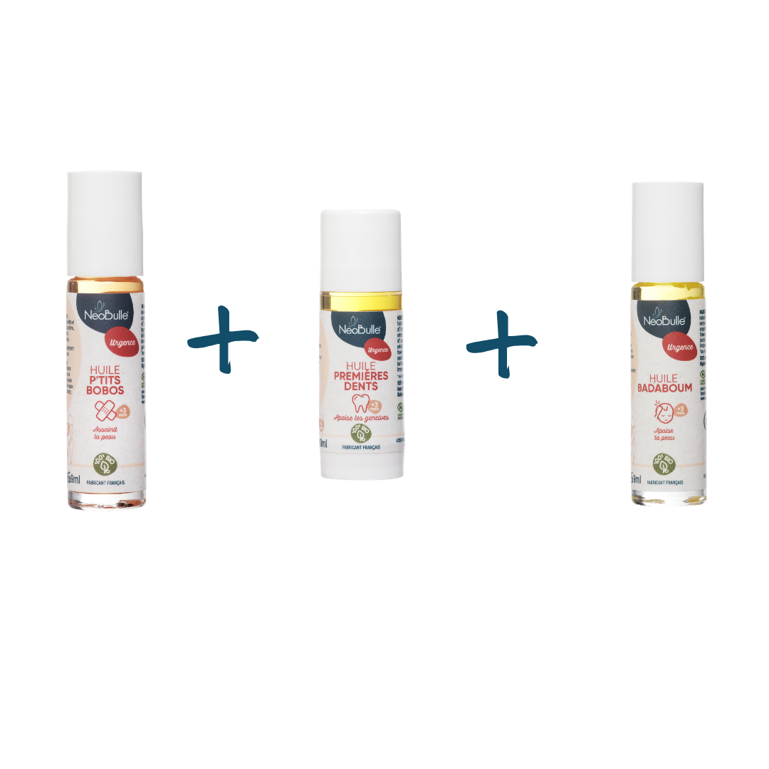 Pack Soin Bébé : Les petits bobos de bébé