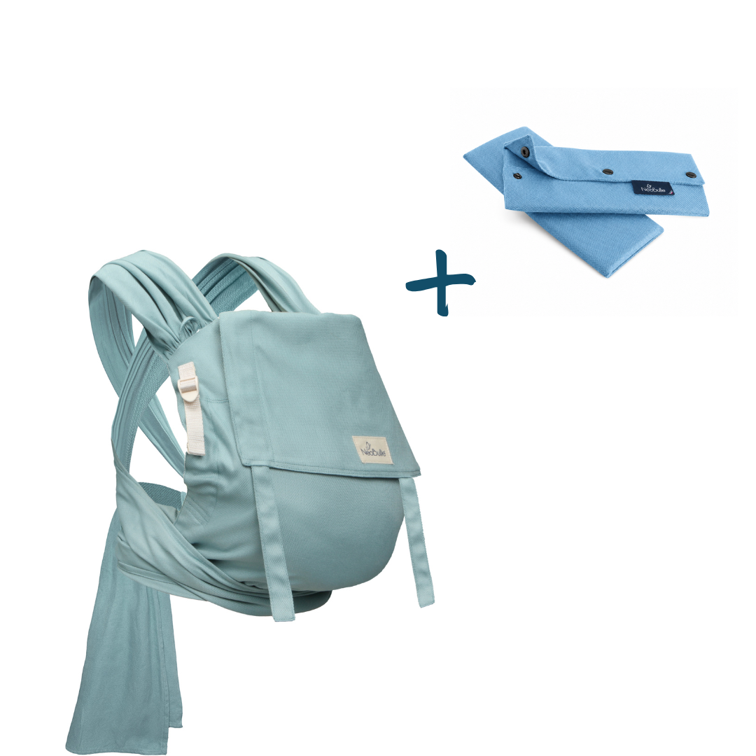 Pack Eco : P'tit evo, Azur + 2 pads P'tit confort, Azur