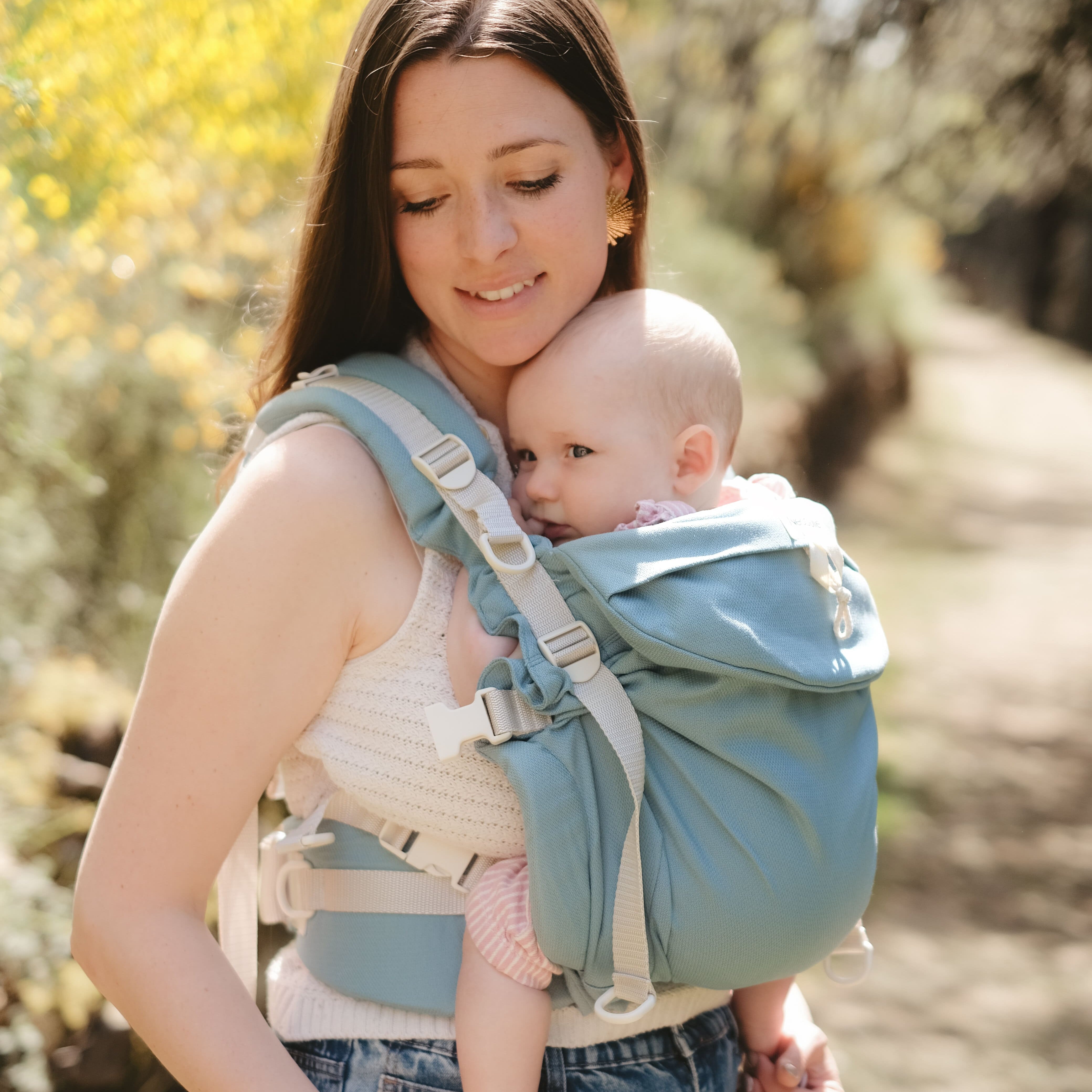 Néo plus, Porte bébé physiologique, Azur