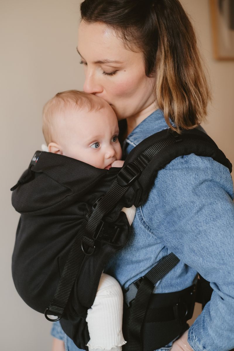 Néo plus, Porte bébé physiologique, Noir