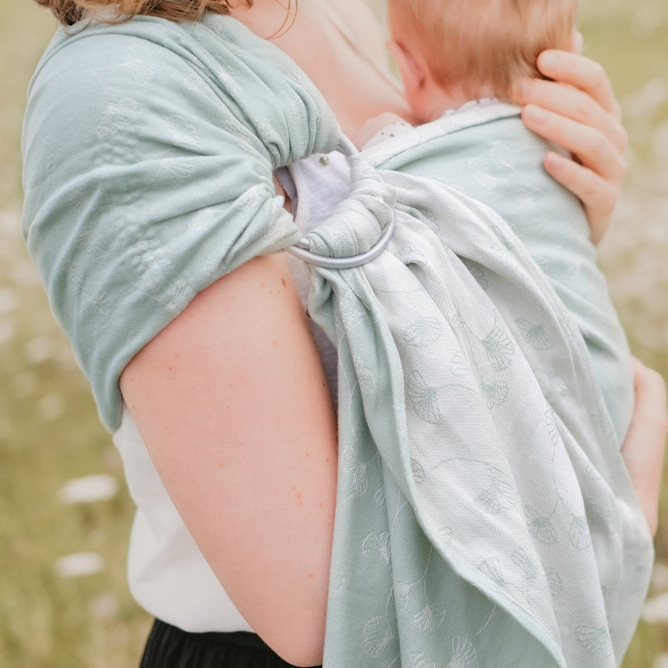Sling Jacquard, Ginkgo vert