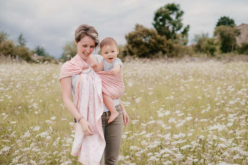 Sling Jacquard, Ginkgo Rose