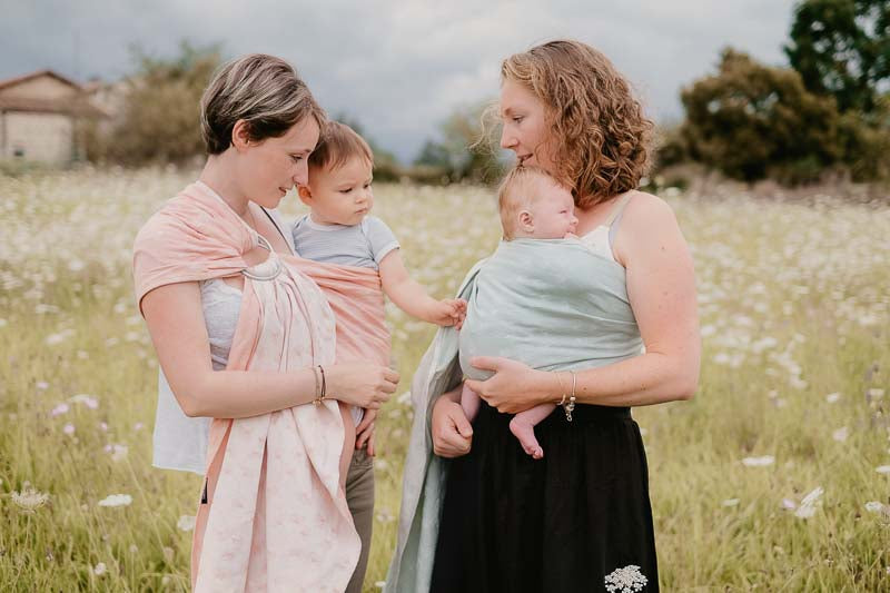 Sling Jacquard, Ginkgo Rose