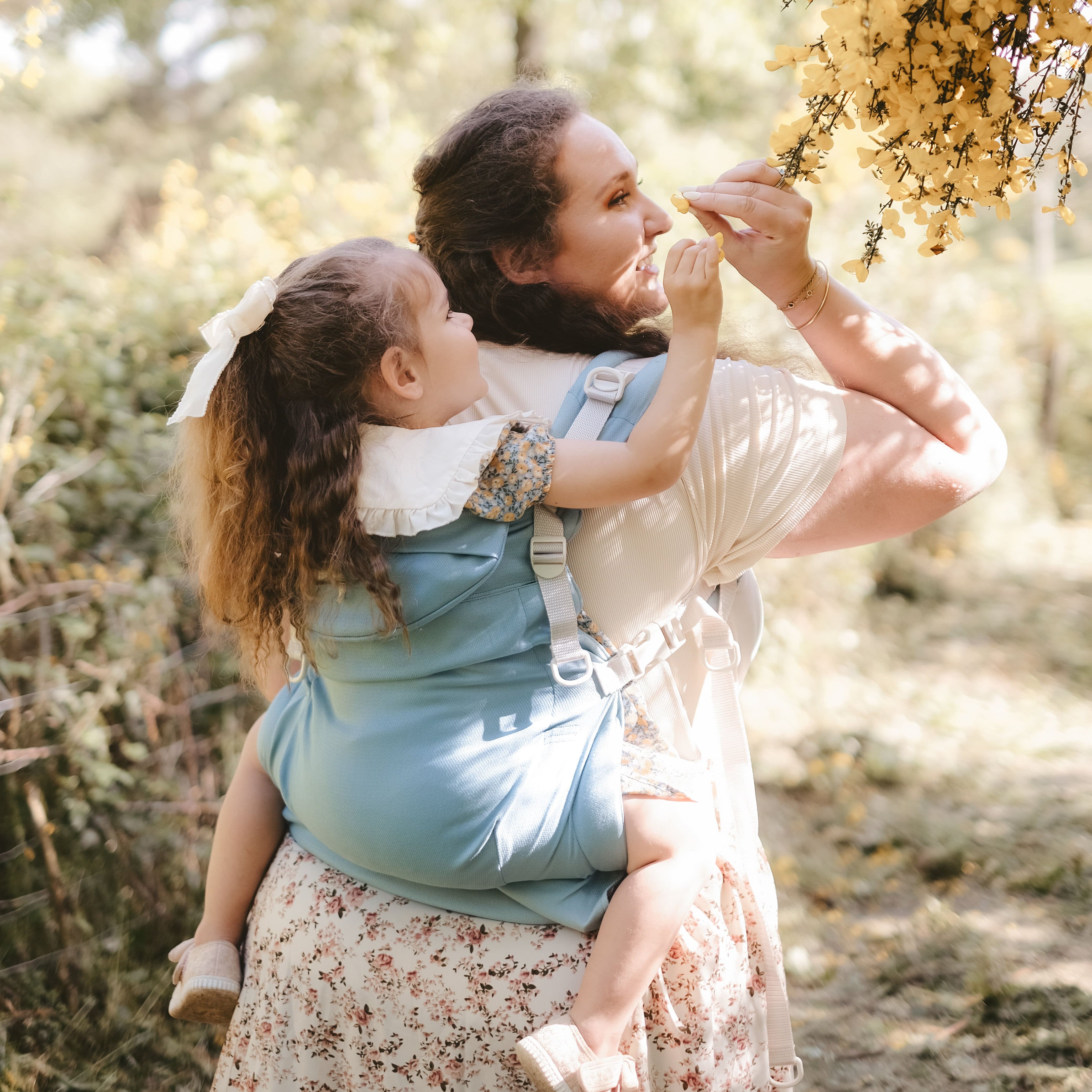 Néo plus, Porte bébé physiologique, Azur
