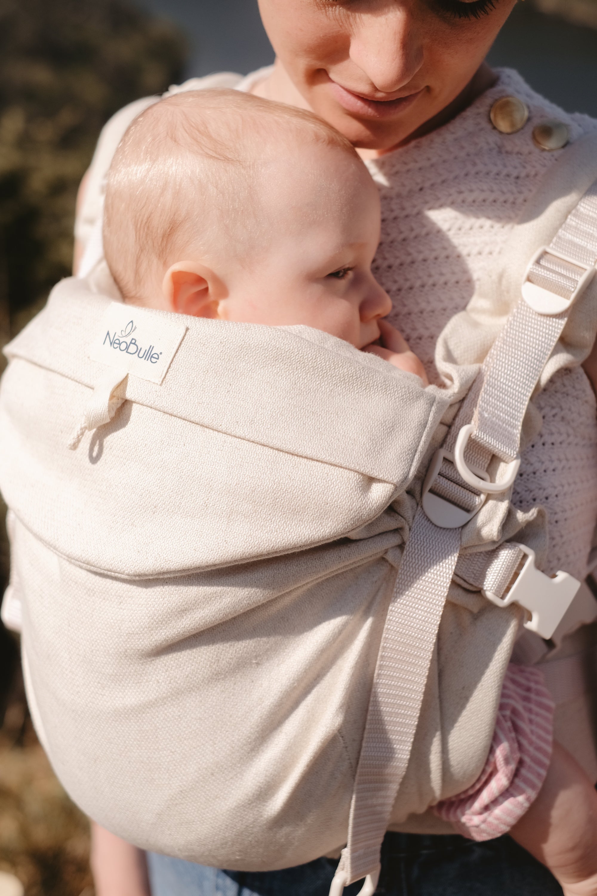 Néo plus, Porte bébé physiologique, Lin Naturel