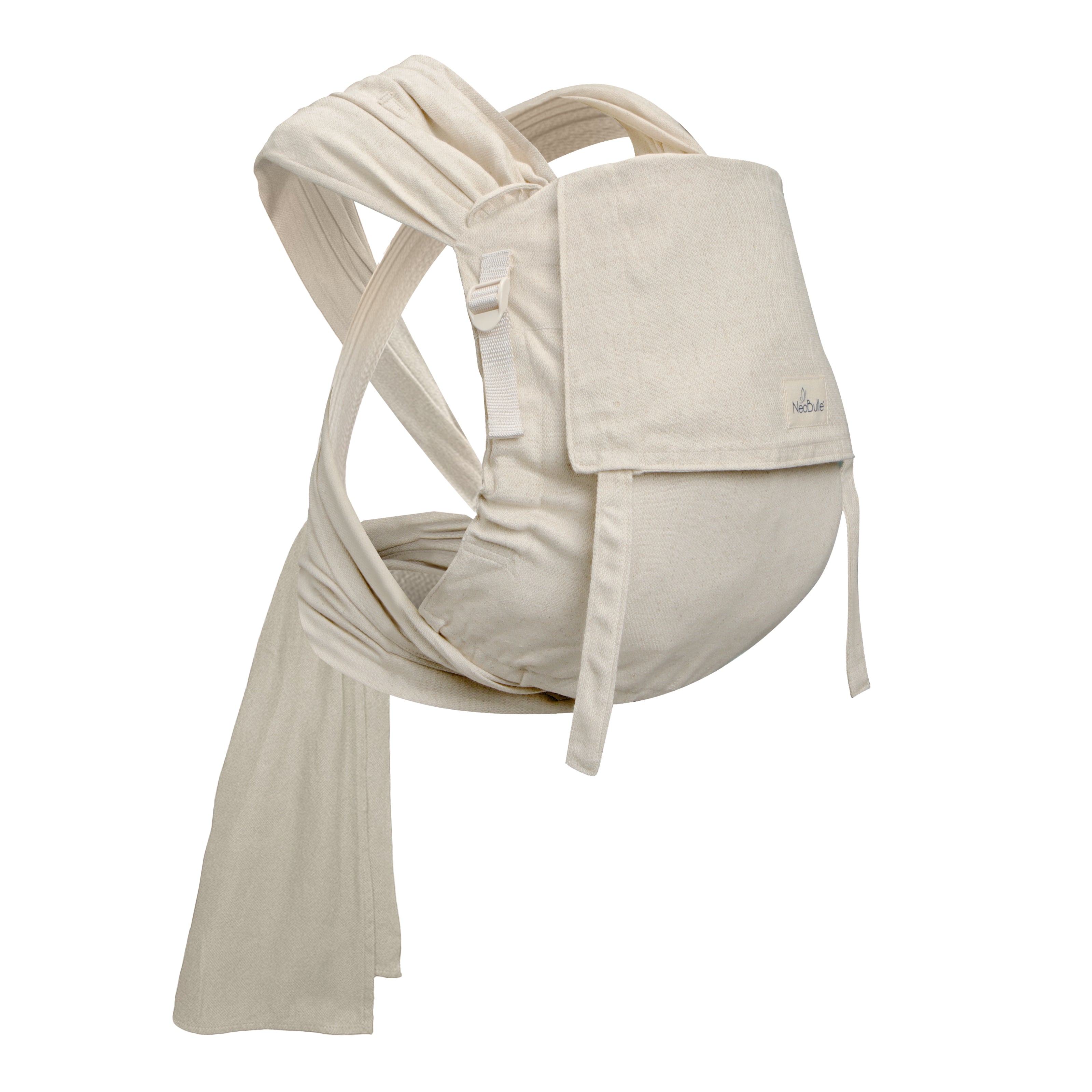 P'tit evo, Porte bébé à nouer, Lin Naturel