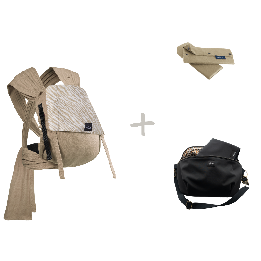 Pack Eco de 3 : P'tit evo, Savane + 2 pads P'tit confort + Banane lange en vadrouille