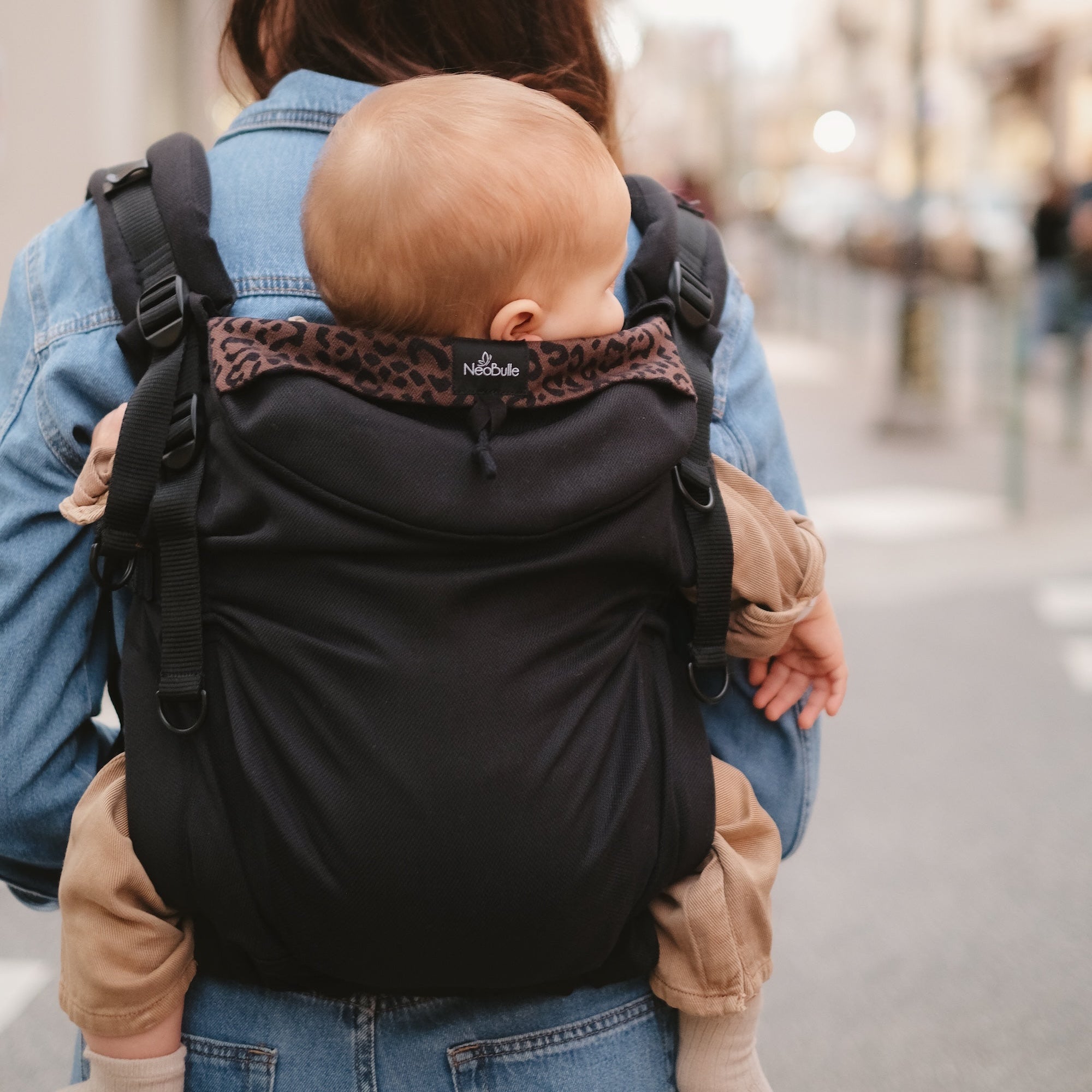 Néo plus, Porte bébé physiologique, Léopard