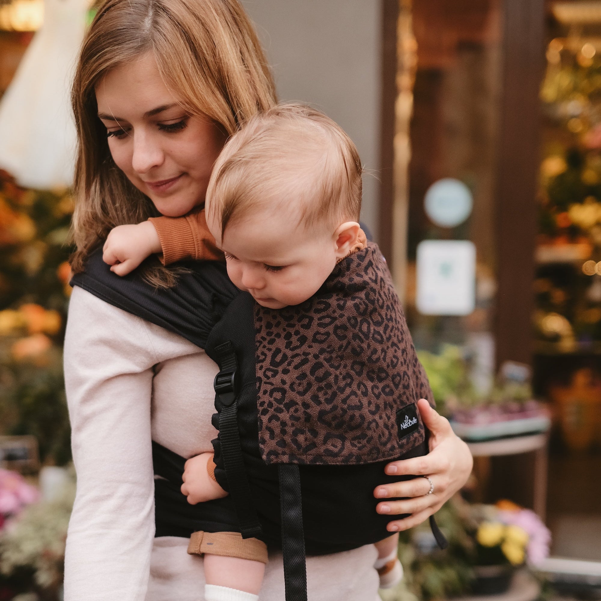 Porte-bébé P'tit evo, Léopard