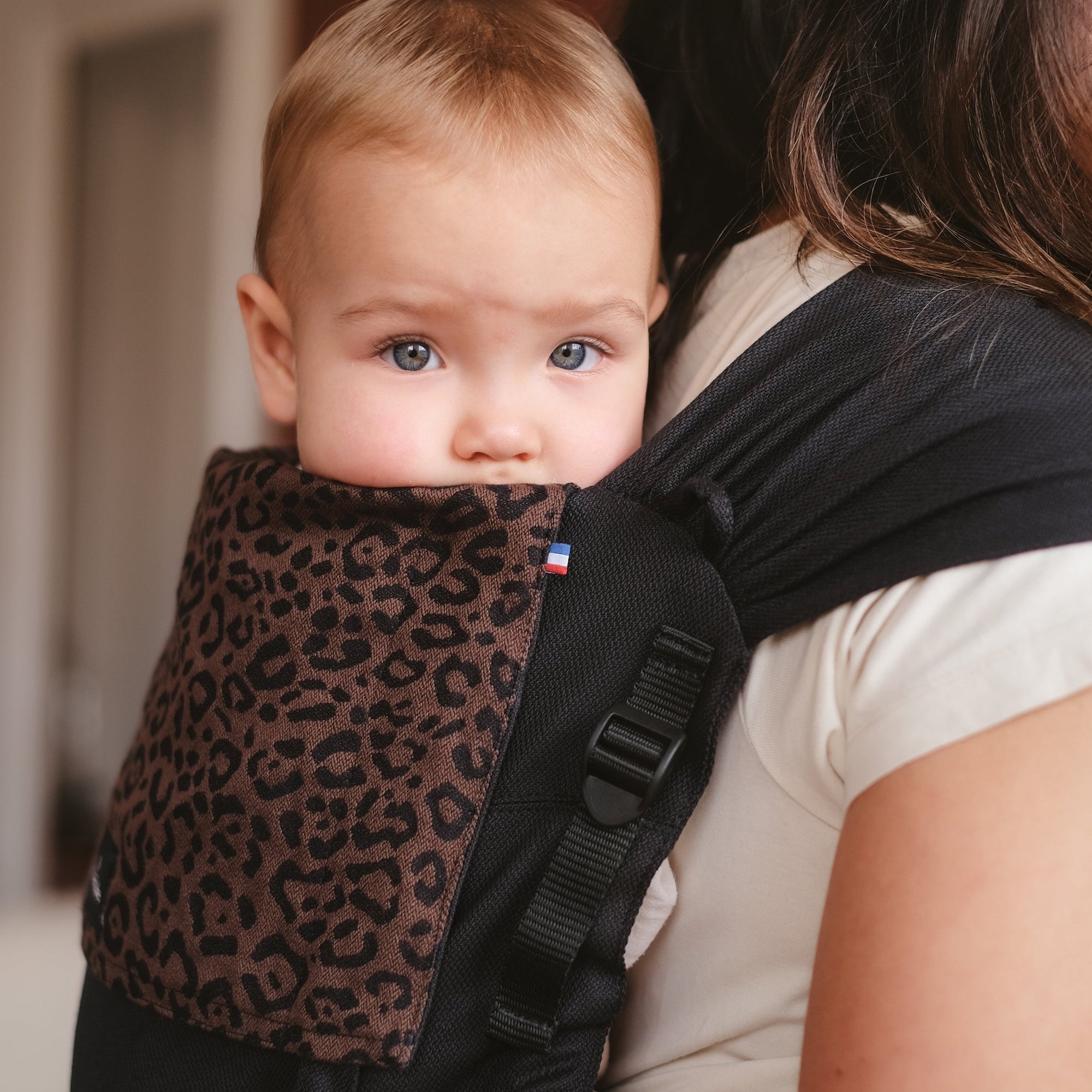 Porte-bébé P'tit evo, Léopard
