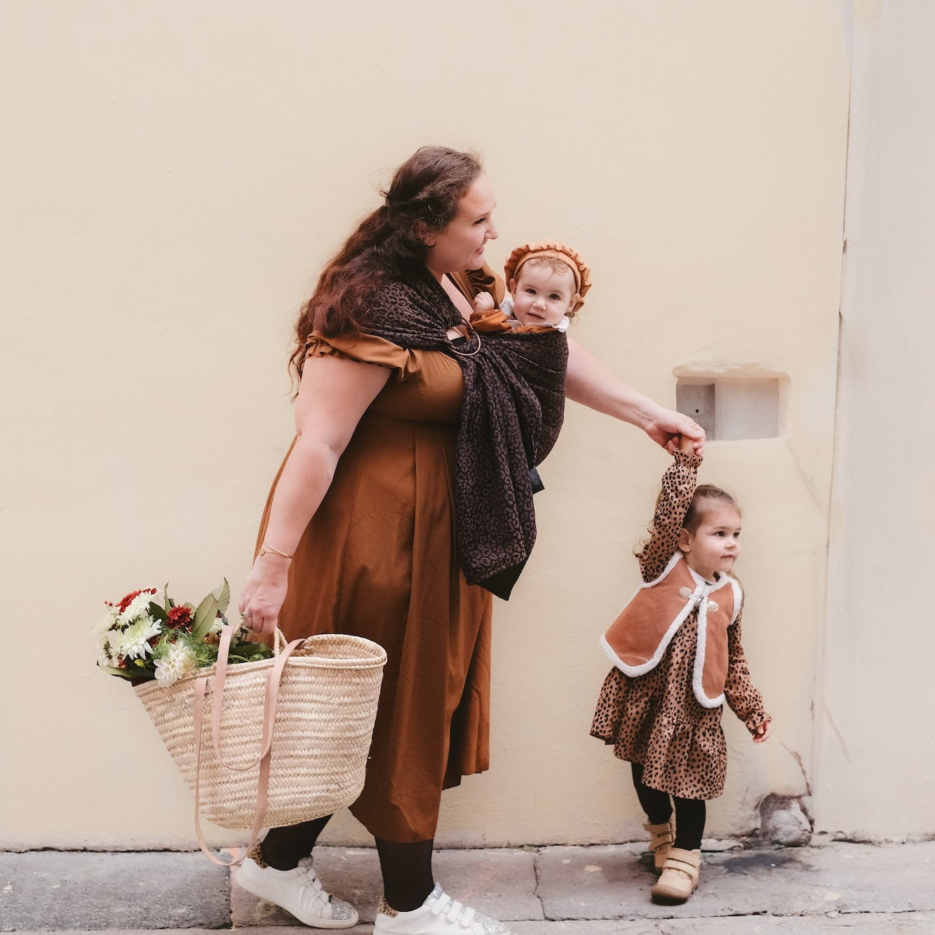 Sling Jacquard, Léopard