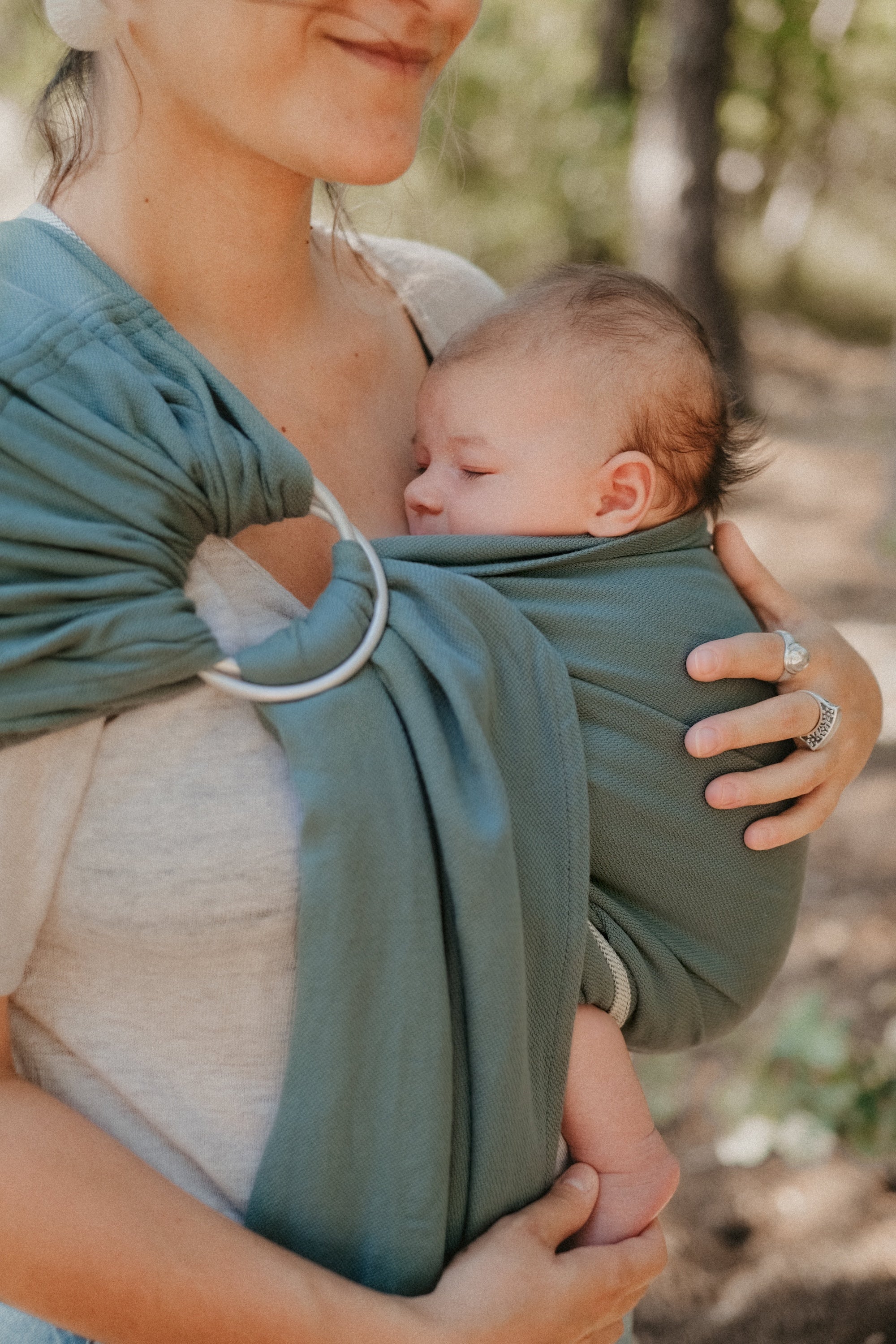 Sling classique, vert eucalyptus