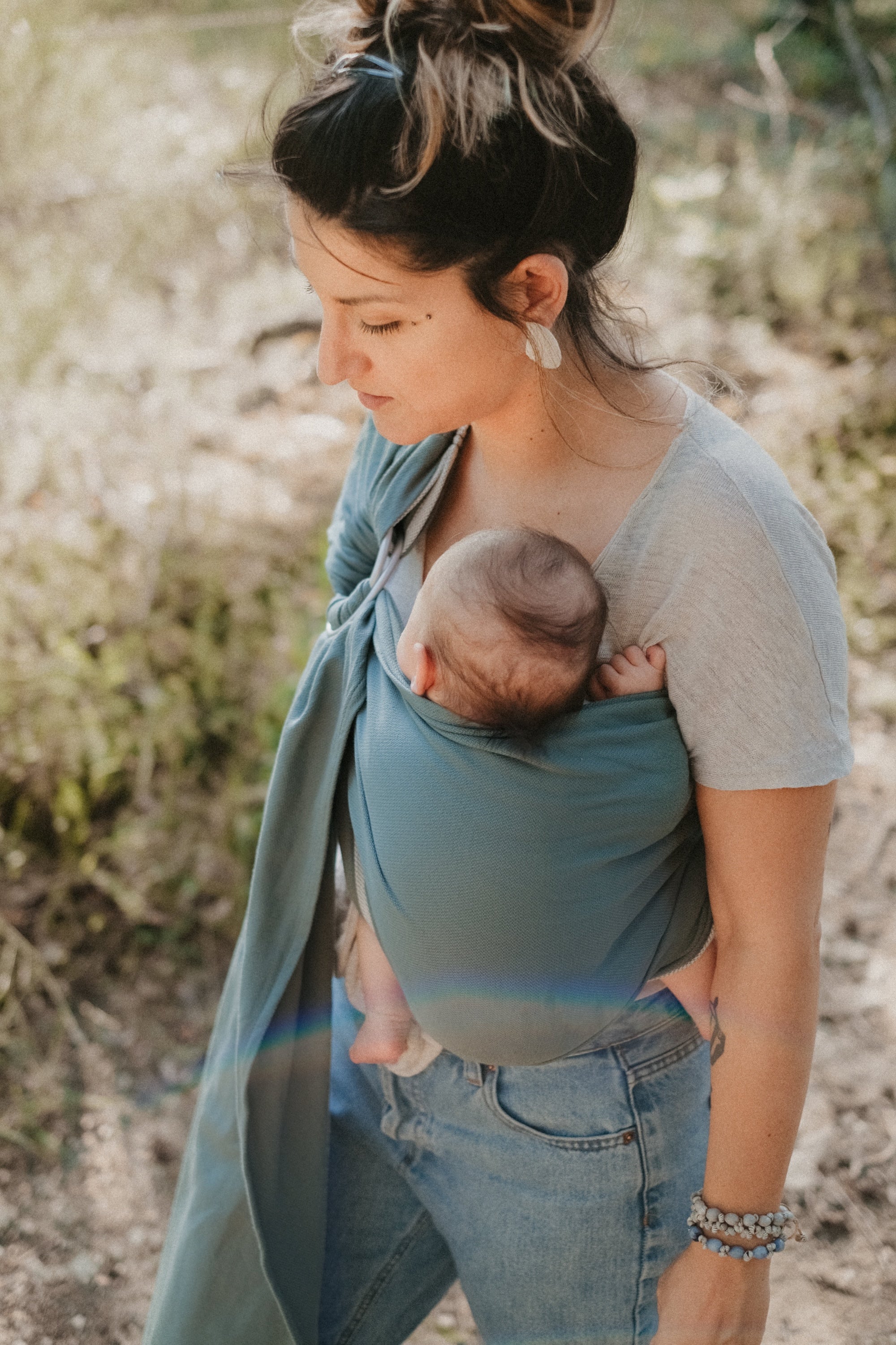 Sling classique, vert eucalyptus