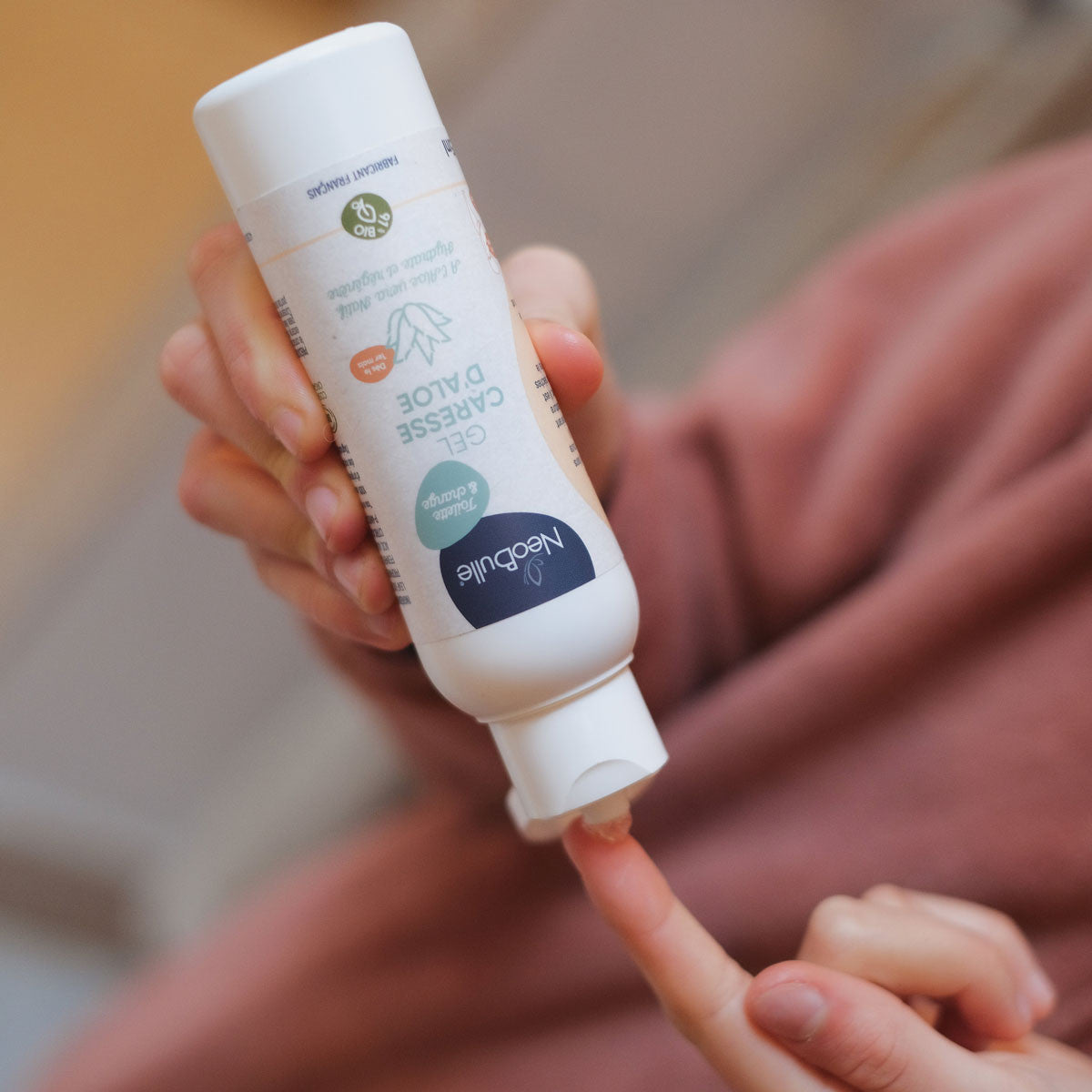 Gel Caresse d'Aloe Vera, Hydrate et regénère la peau