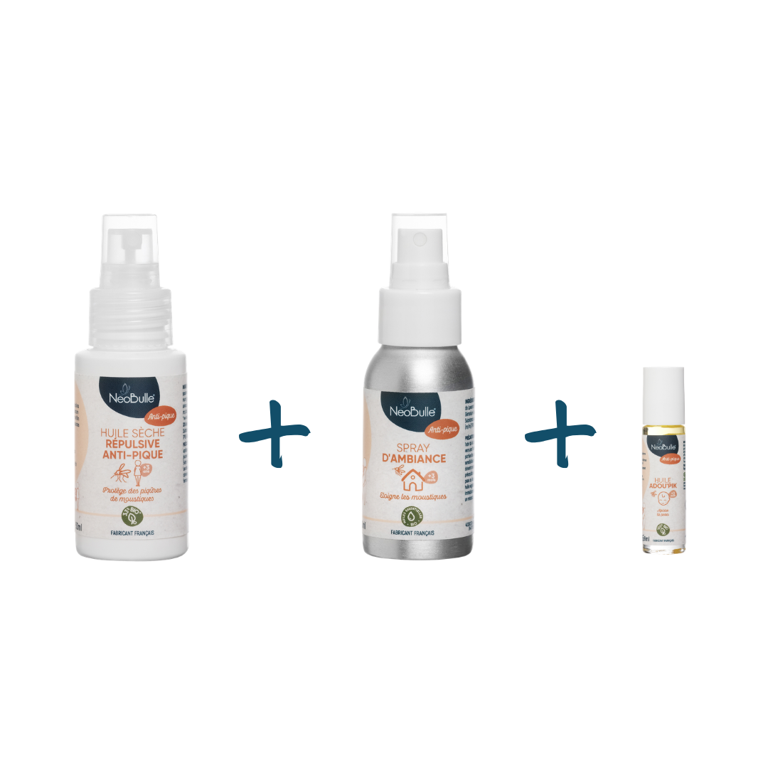 Kit Anti-Moustique "Protection Famille +3ans"