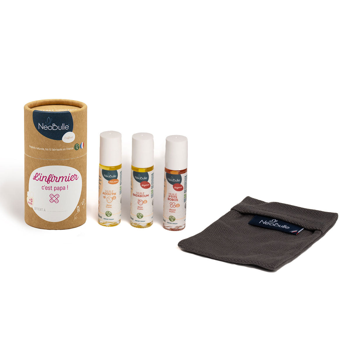 L'infirmier c'est papa, coffret d'urgence des petits