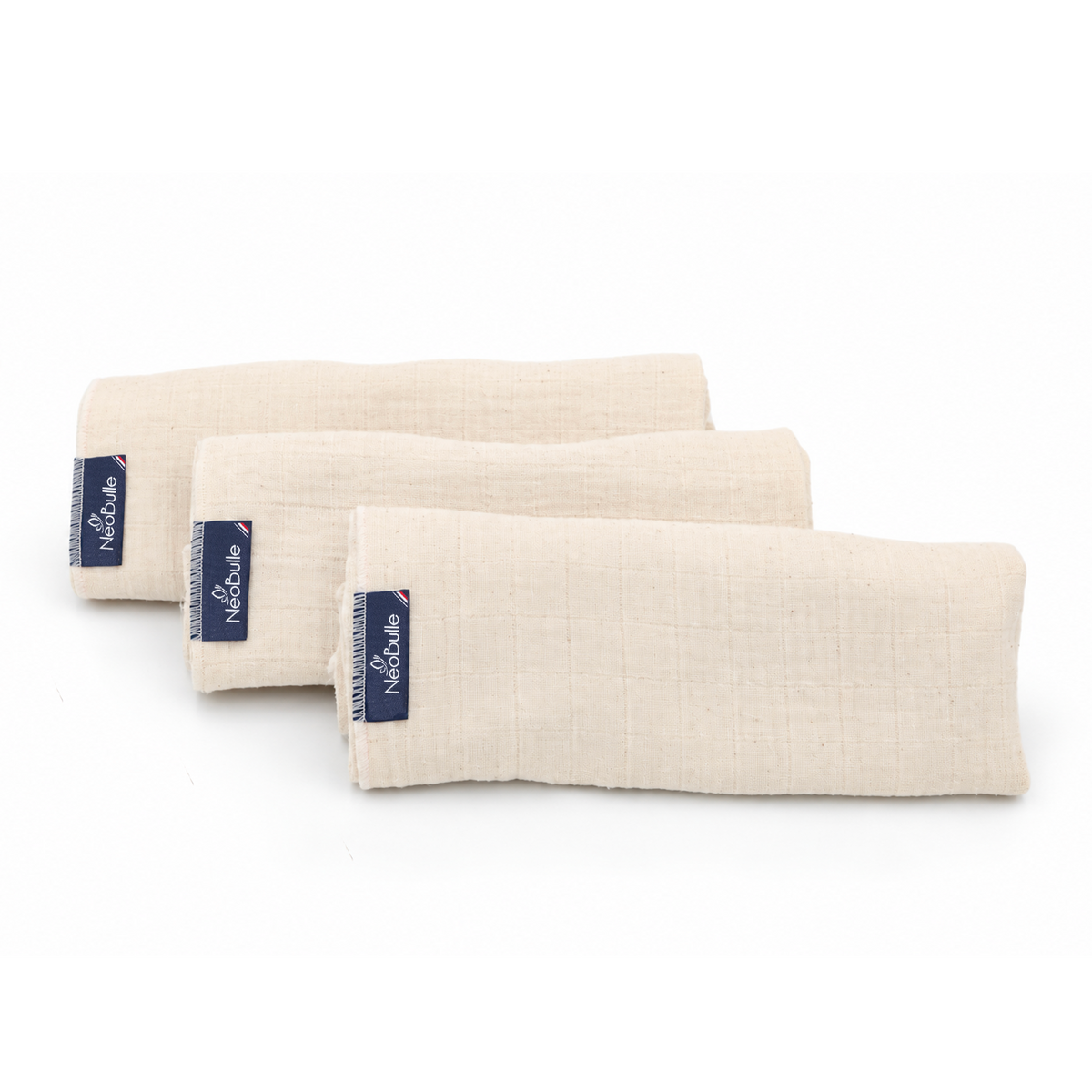 Lot de 3 Langes 50x70