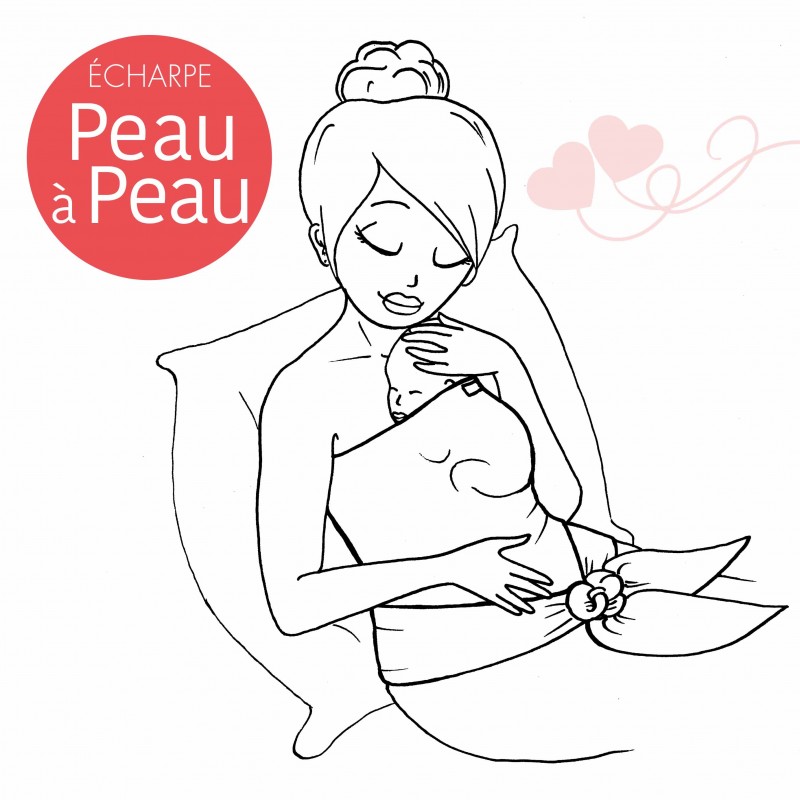 Echarpe peau a peau neobulle Clearance