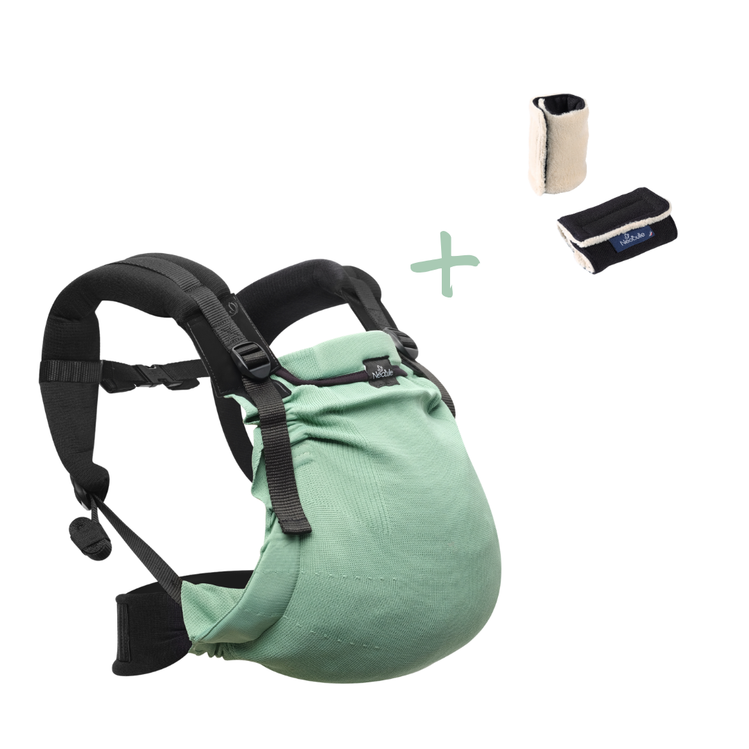 Pack Eco : My Néo, Vert + 2 protège bretelles, Double face