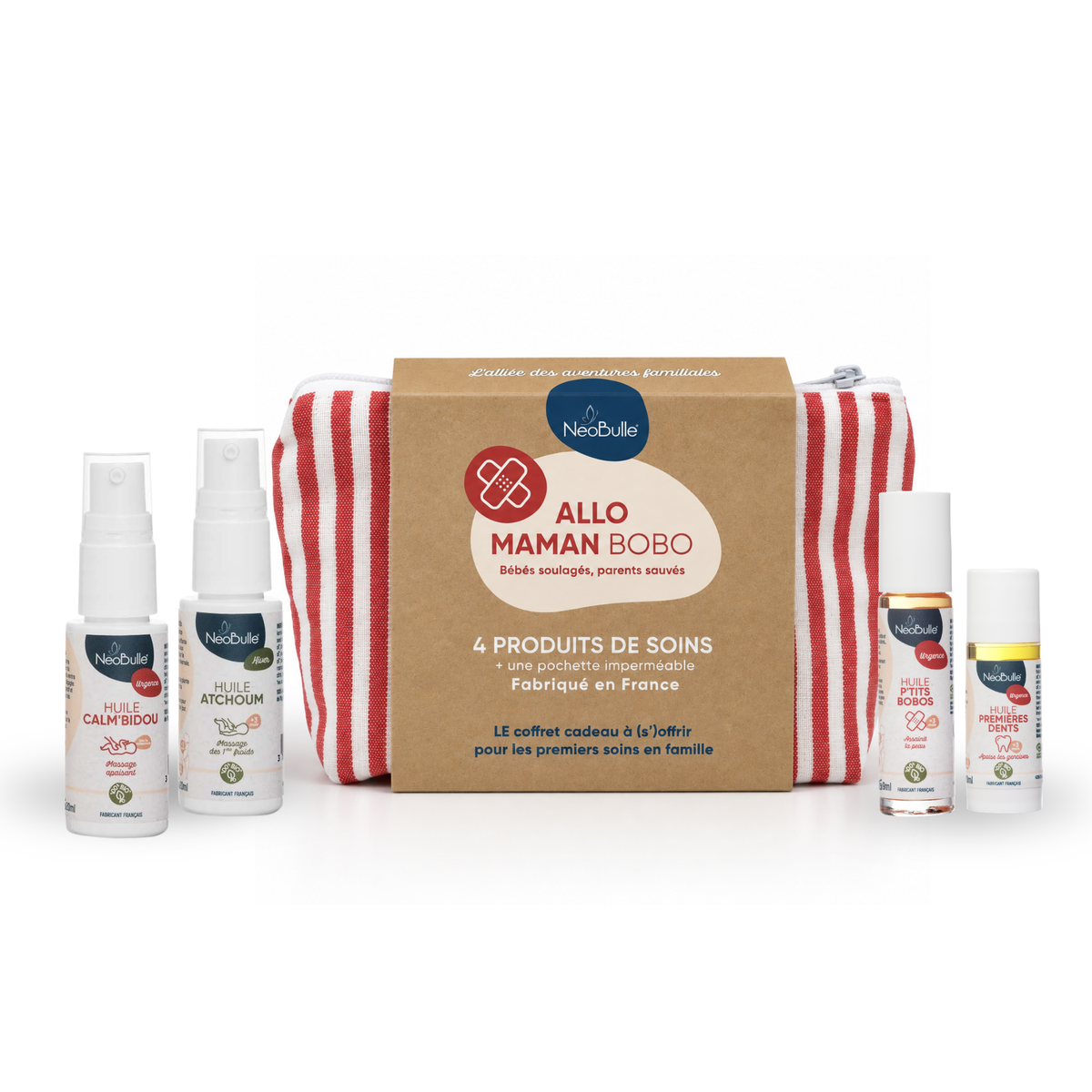 Allô Maman Bobo, coffret soins essentiels des petits