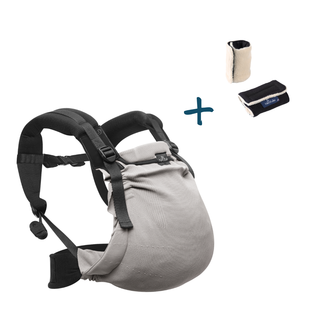 Pack Eco : My Néo, Gris + 2 protège bretelles, Double face