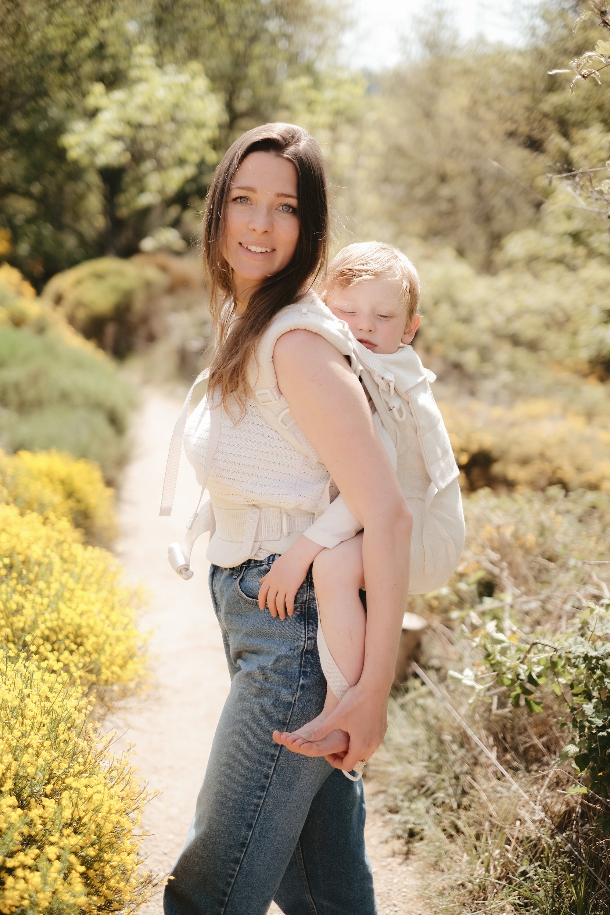Néo plus, Porte bébé physiologique, Lin Naturel