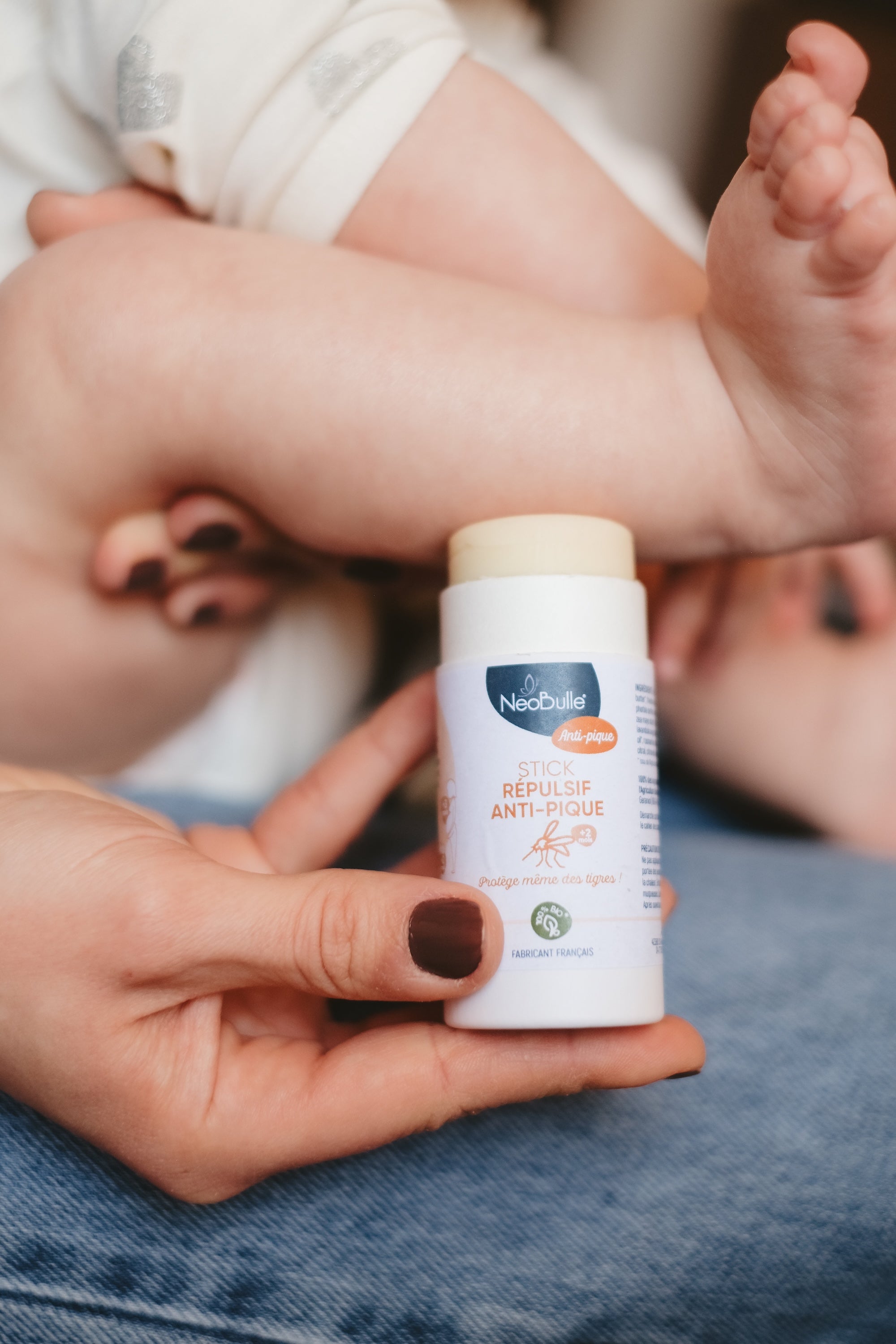 Stick répulsif anti-pique anti-moustique bébé dès 2 mois