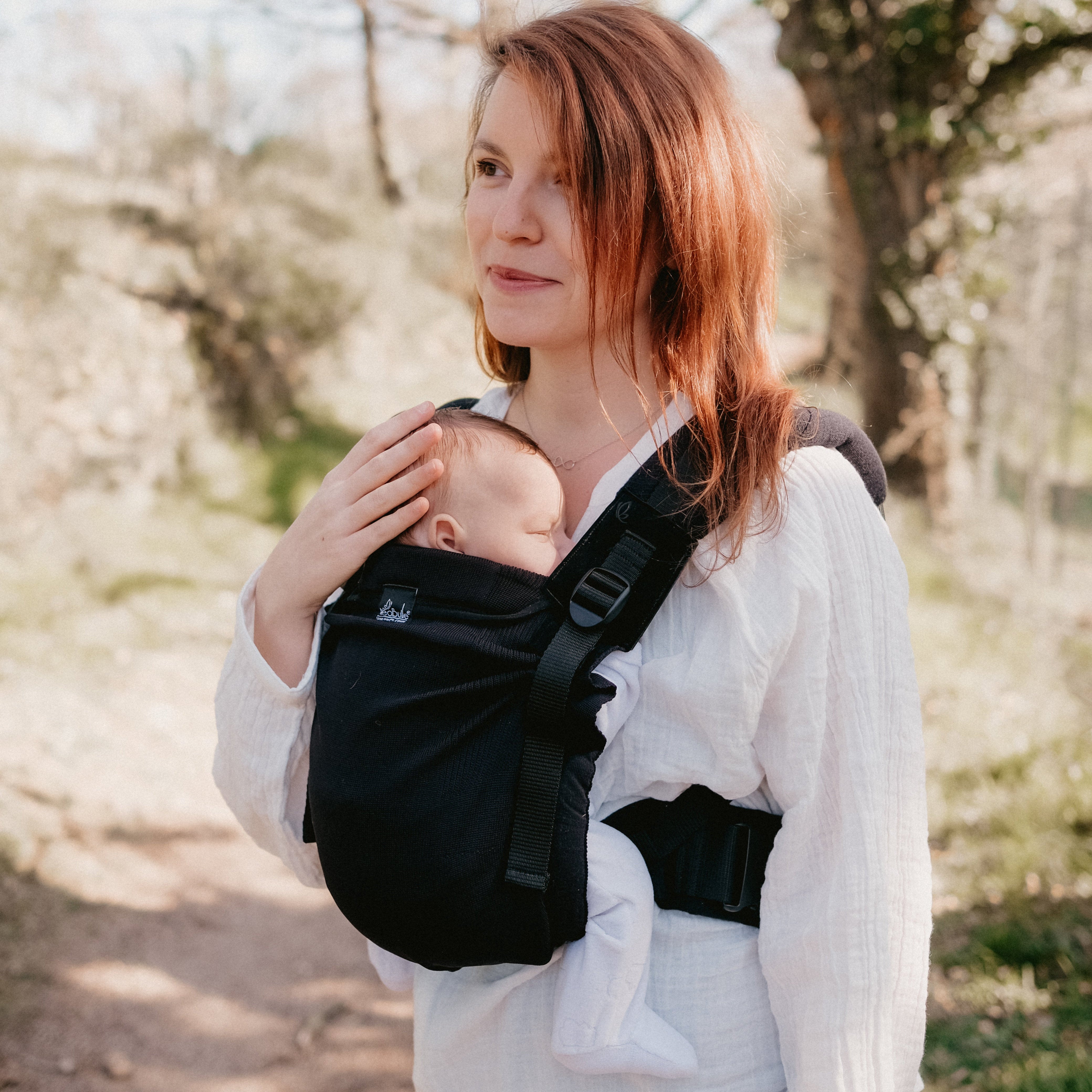 Porte-bébé My néo, noir