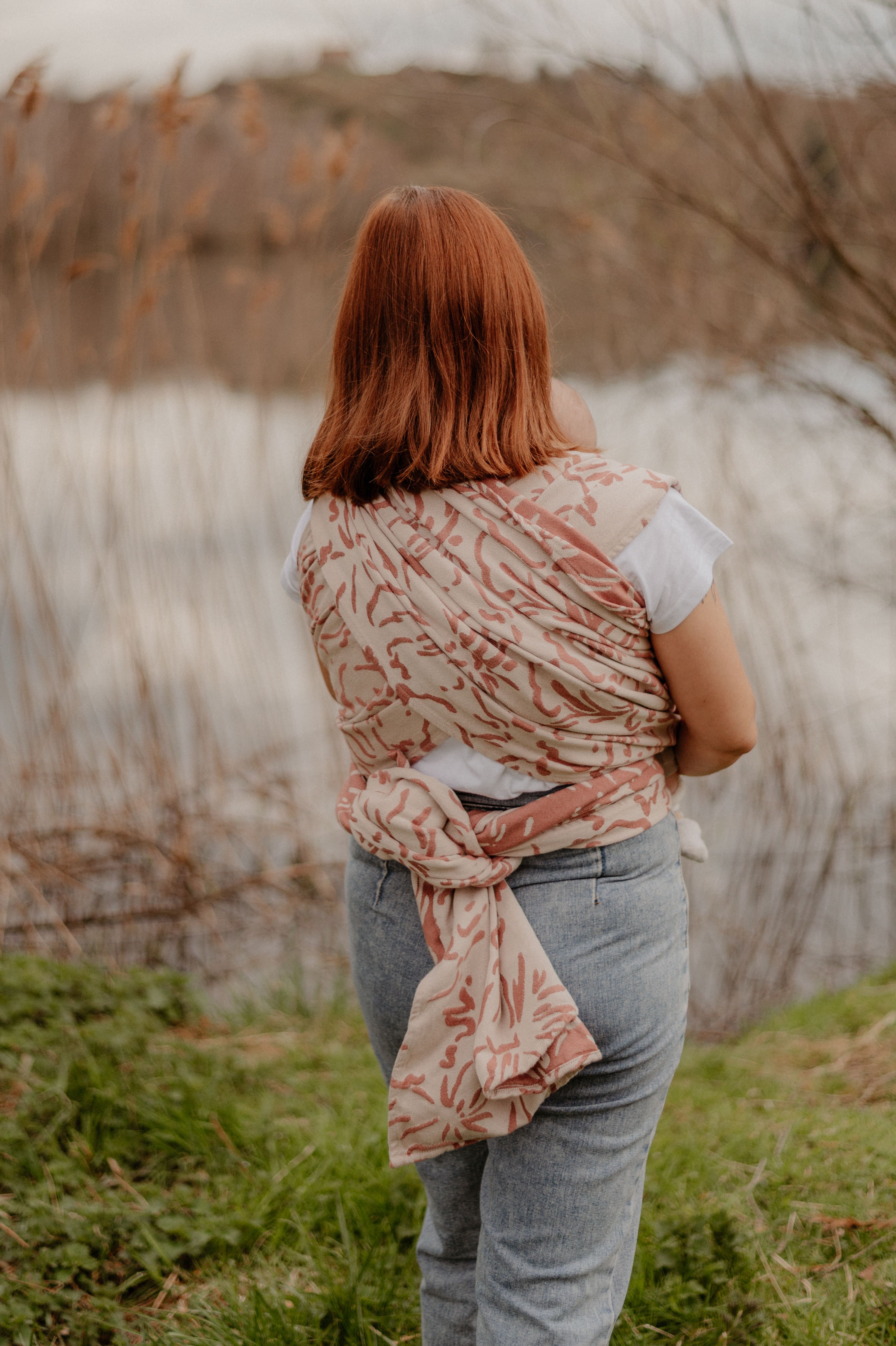 Écharpe de portage SeaCell®, azalée nude