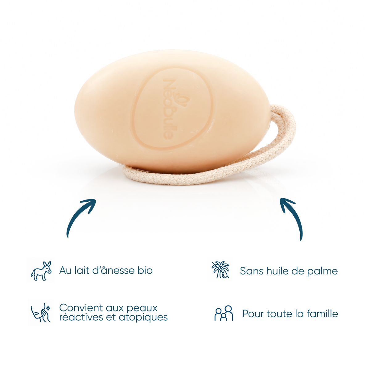 Savon au lait d'ânesse