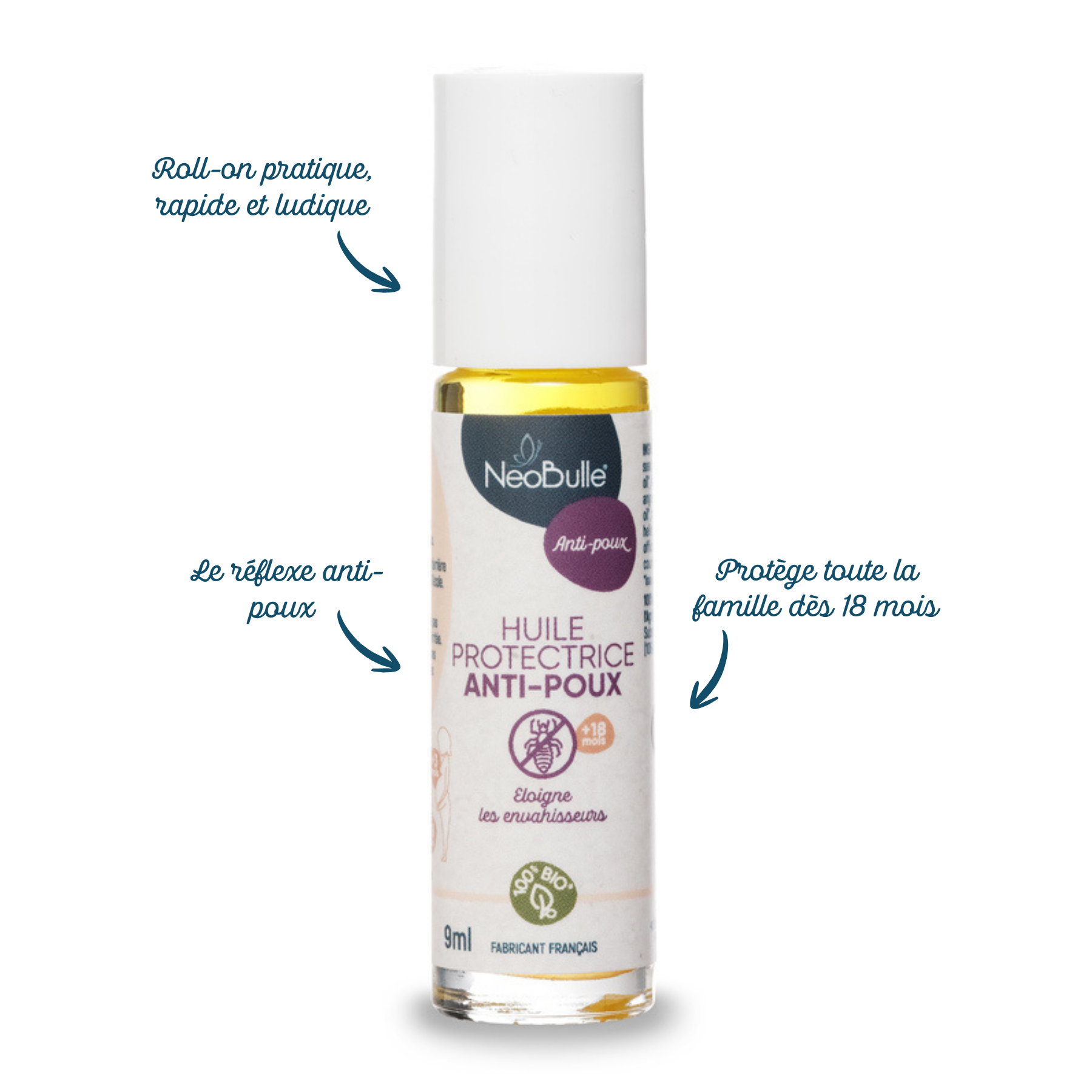 Huile protectrice, anti-poux
