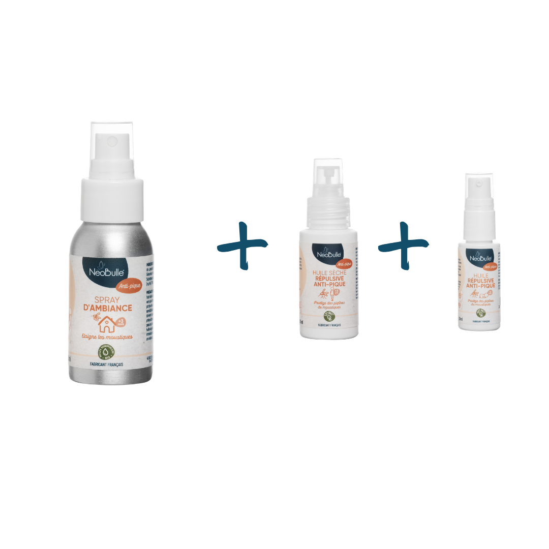 Pack Soin Bébé : Petits et grands protégés des moustiques