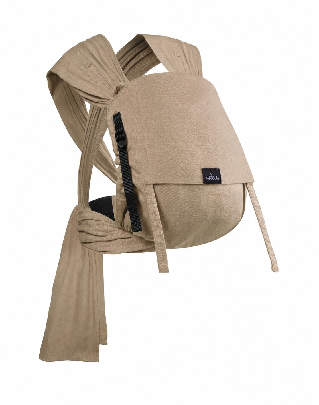P'tit Evo, Porte bébé à nouer, Beige Uni