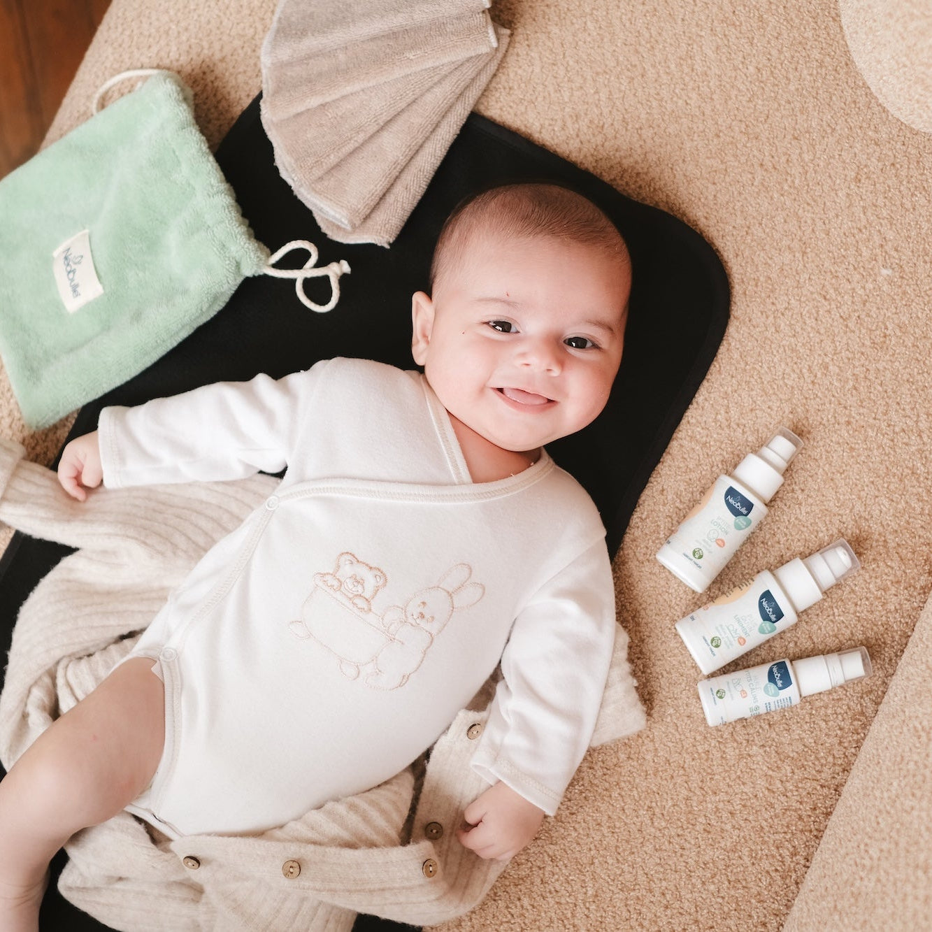 C'est parti mon kiki, coffret voyage bébé