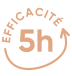 Efficacité 5 heures