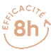 Efficacité 8 heures