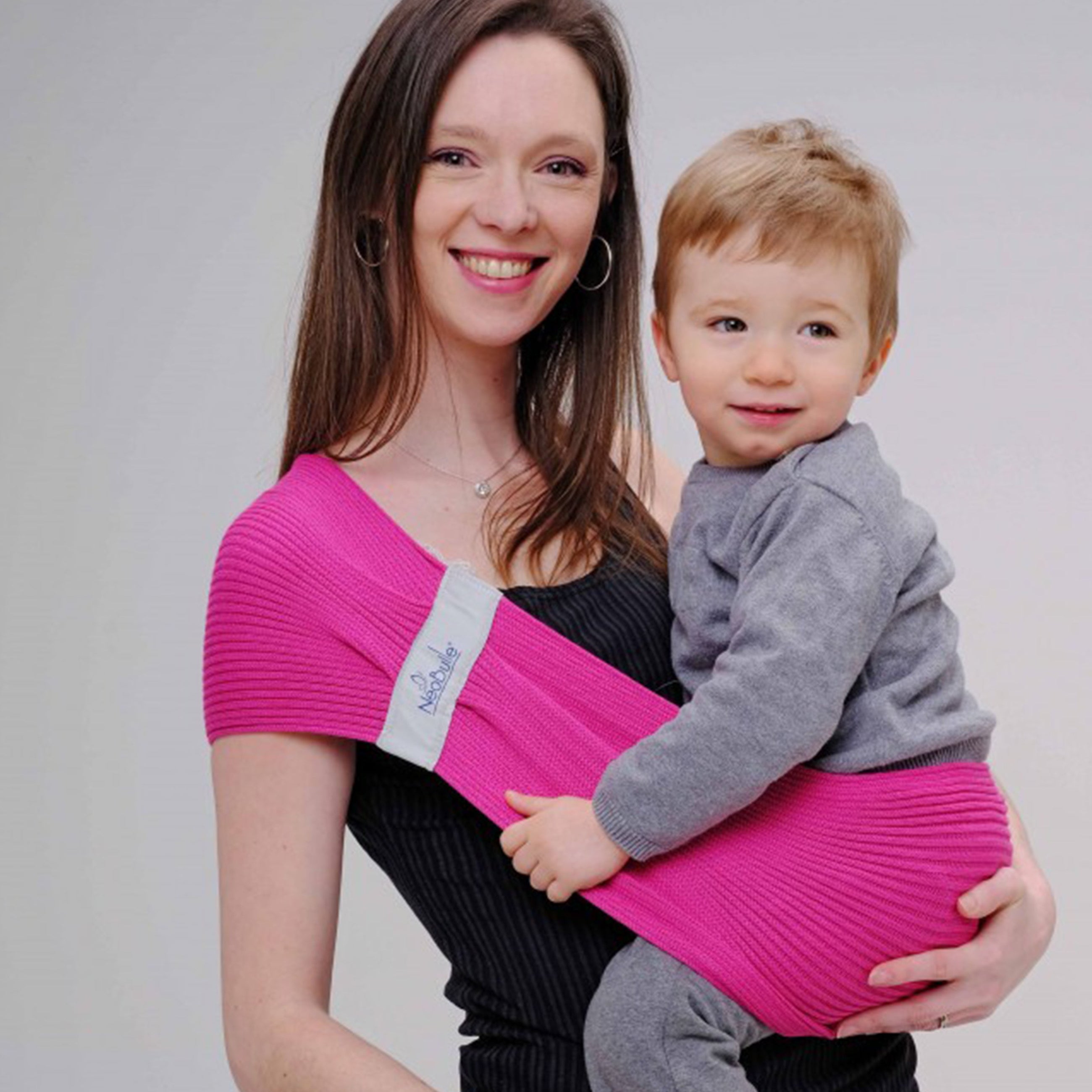 Hop'la porte-bébé d'appoint, Fushia