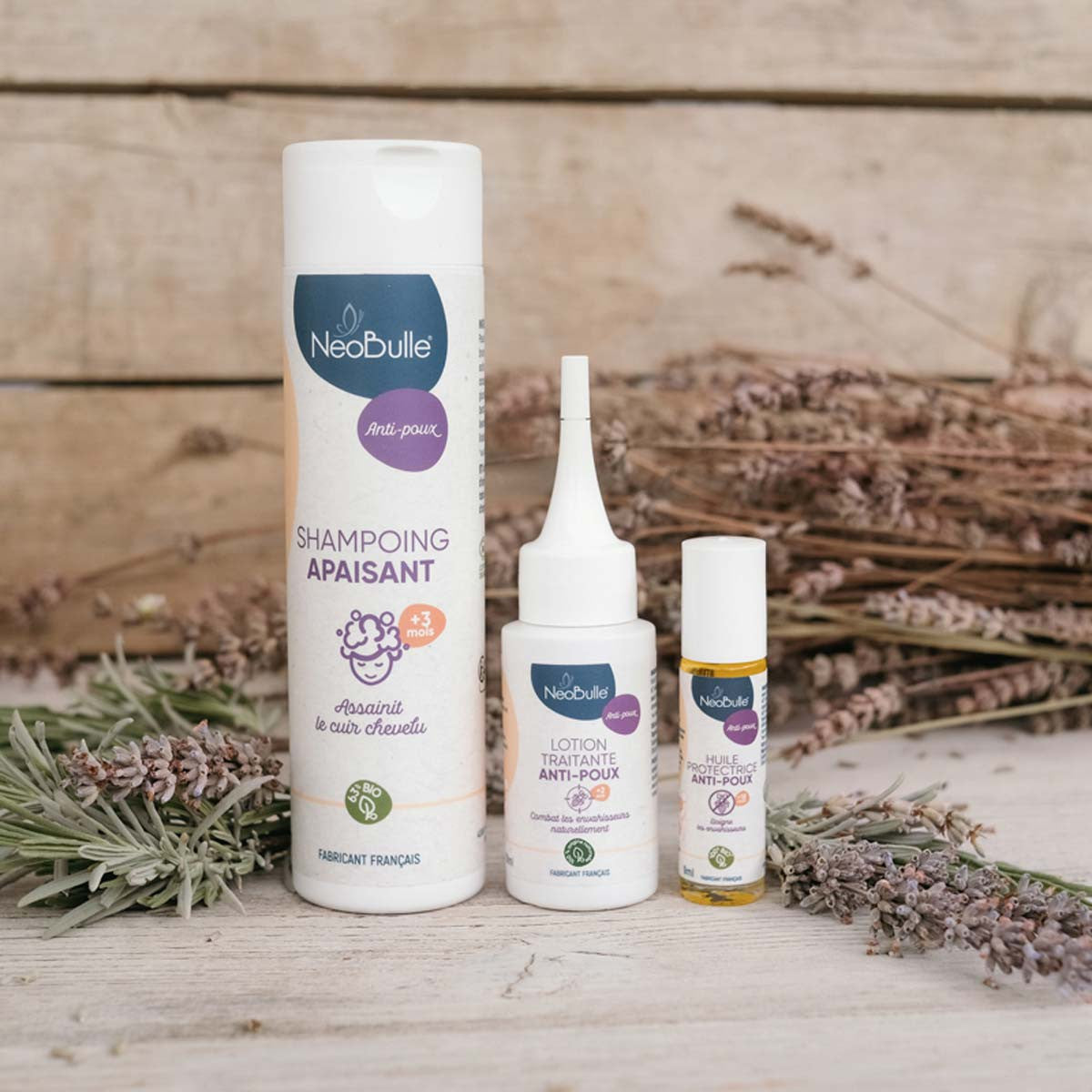 Huile protectrice, anti-poux