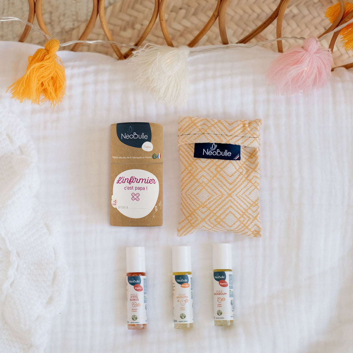 L'infirmier c'est papa, coffret d'urgence des petits