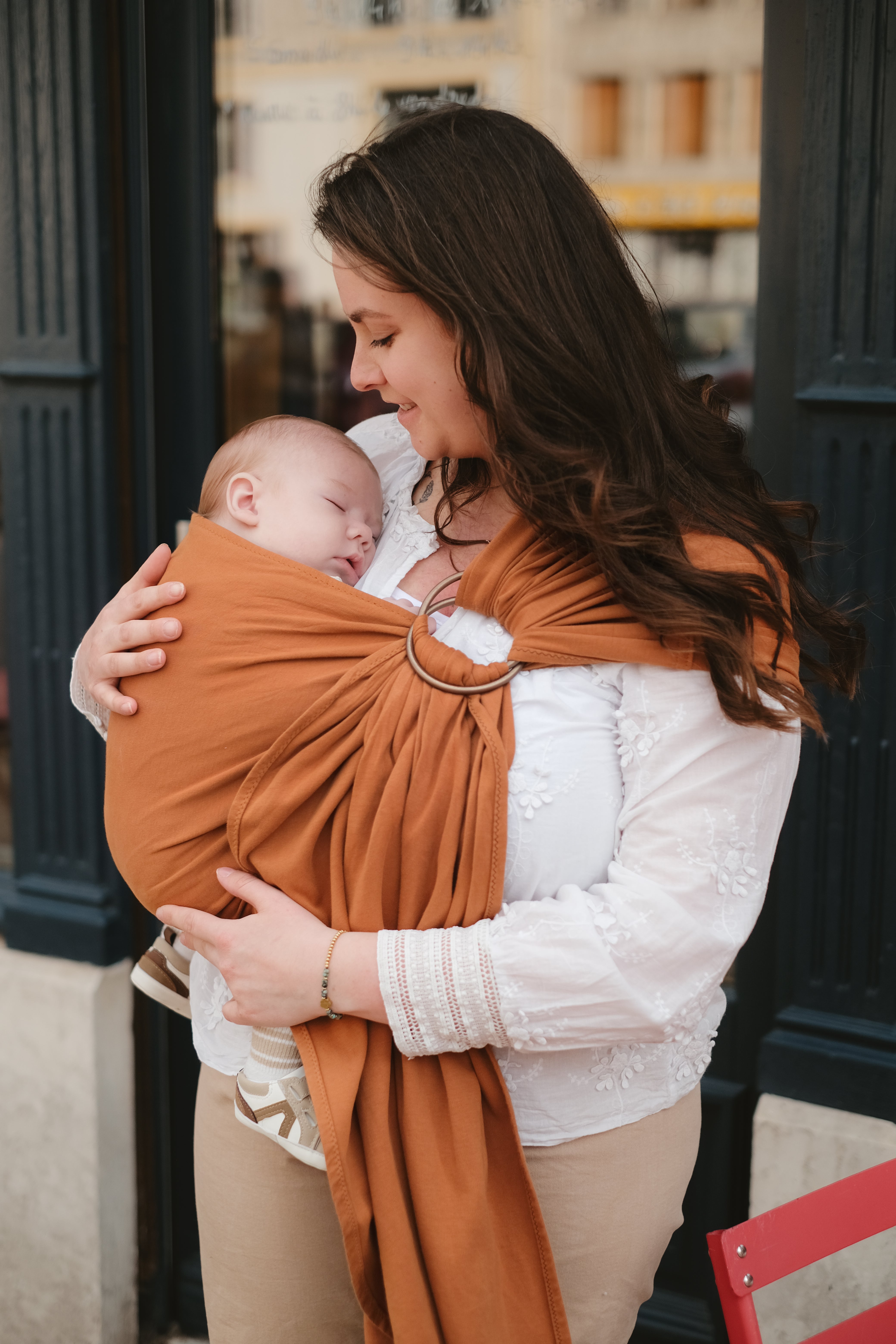 My sling extensible, Cannelle