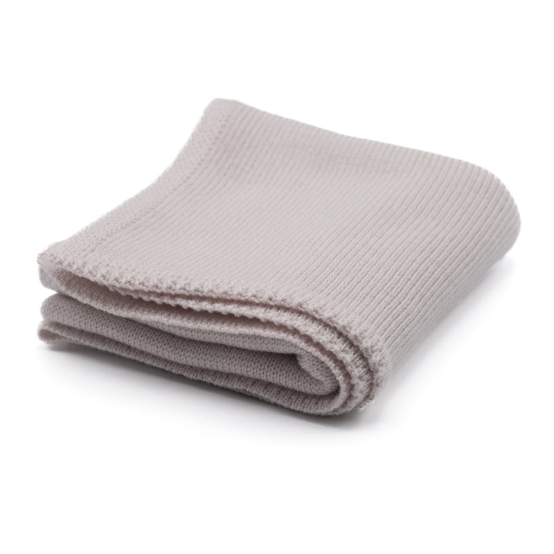 Coffret Vetements Bébé, Bonnet, Gants, et couverture en laine, coloris Lin